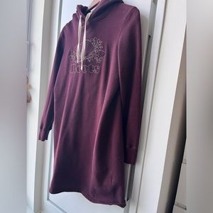 Roots Maroon sweater dress